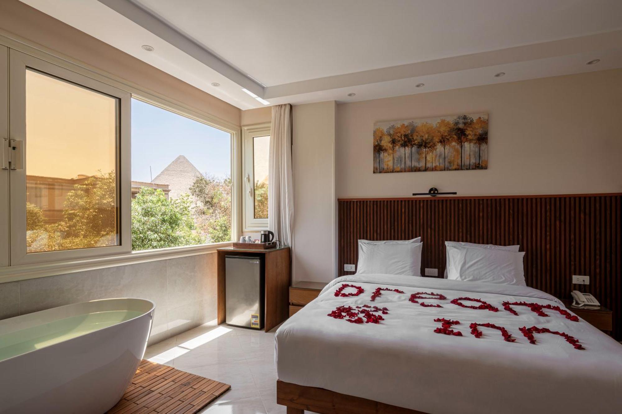 Dream Inn Pyramids View Kafrat al Jabal Екстер'єр фото