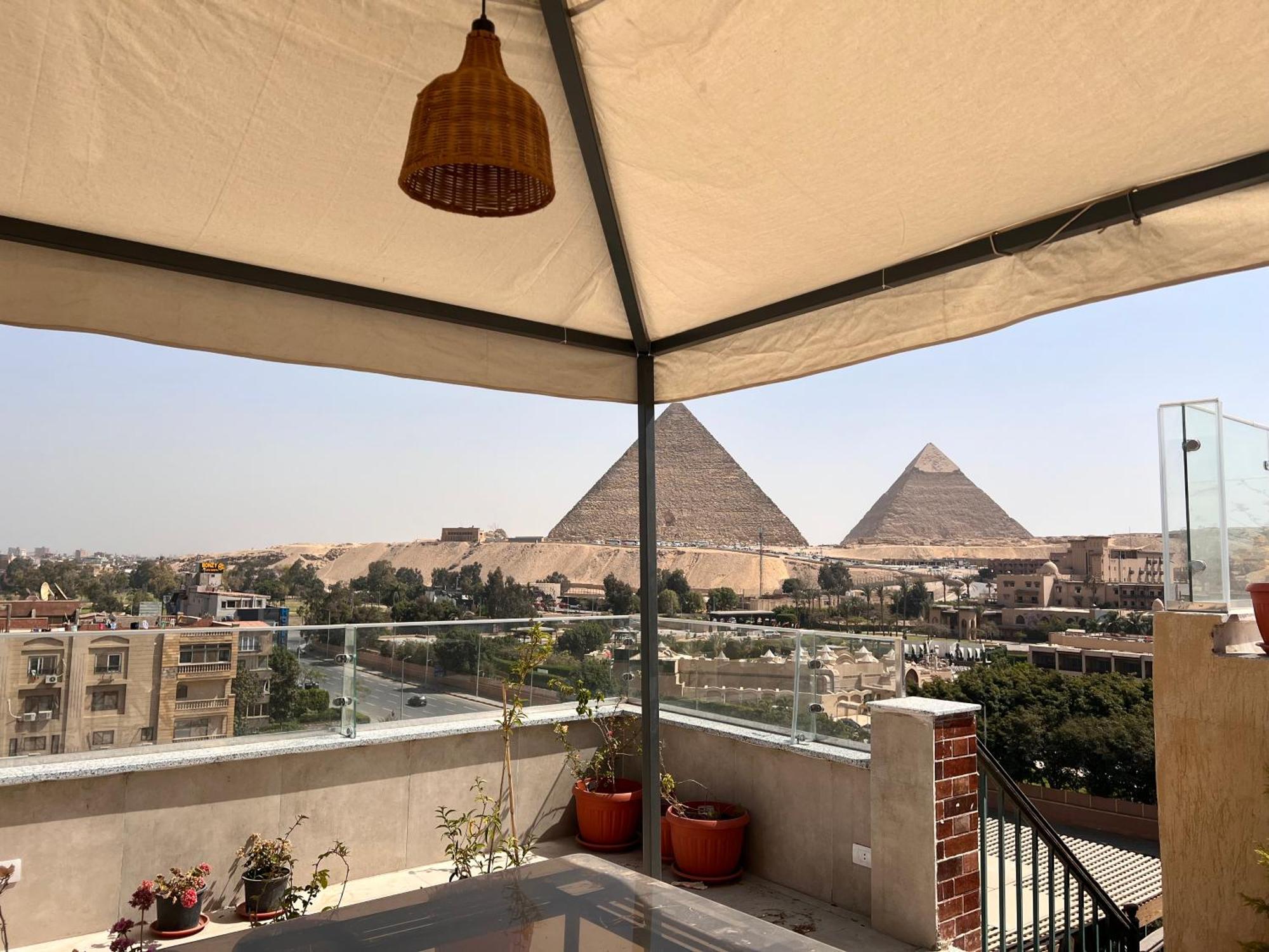 Dream Inn Pyramids View Kafrat al Jabal Екстер'єр фото